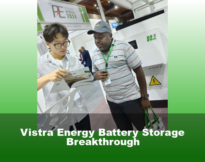 Vistra Energy Battery Storage Breakthrough